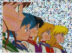 стикер  NAVARRETE Sailor Moon